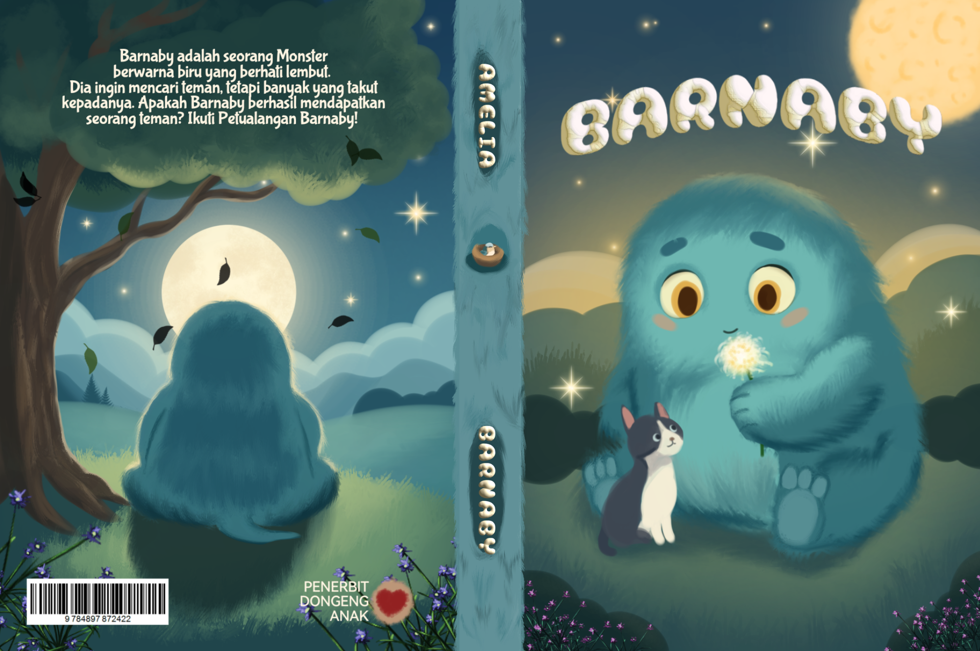 Desain Cover Buku Cerita Anak